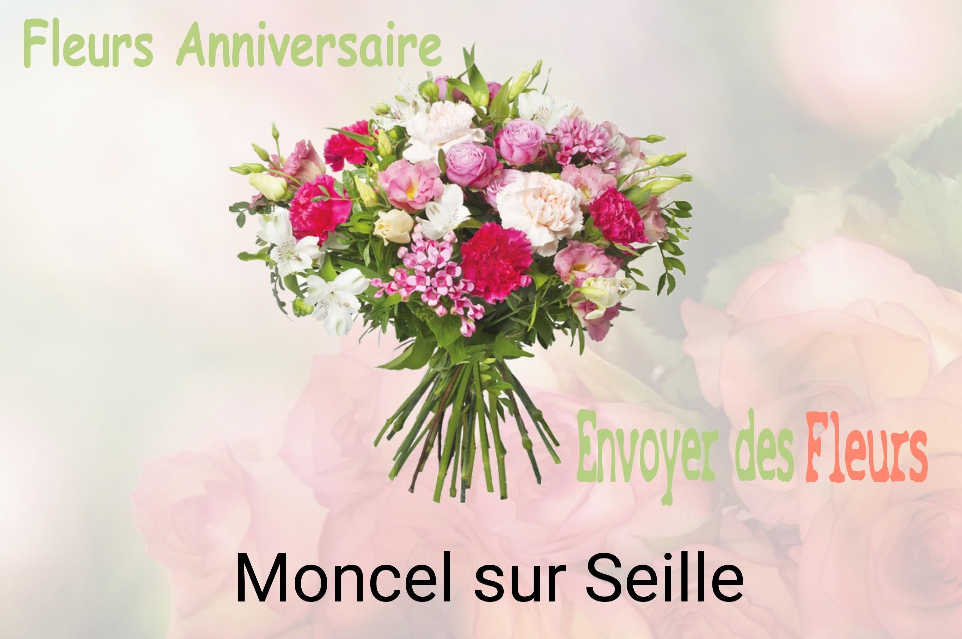 Bouquet de fleurs d’anniversaire livré à Moncel-sur-Seille
