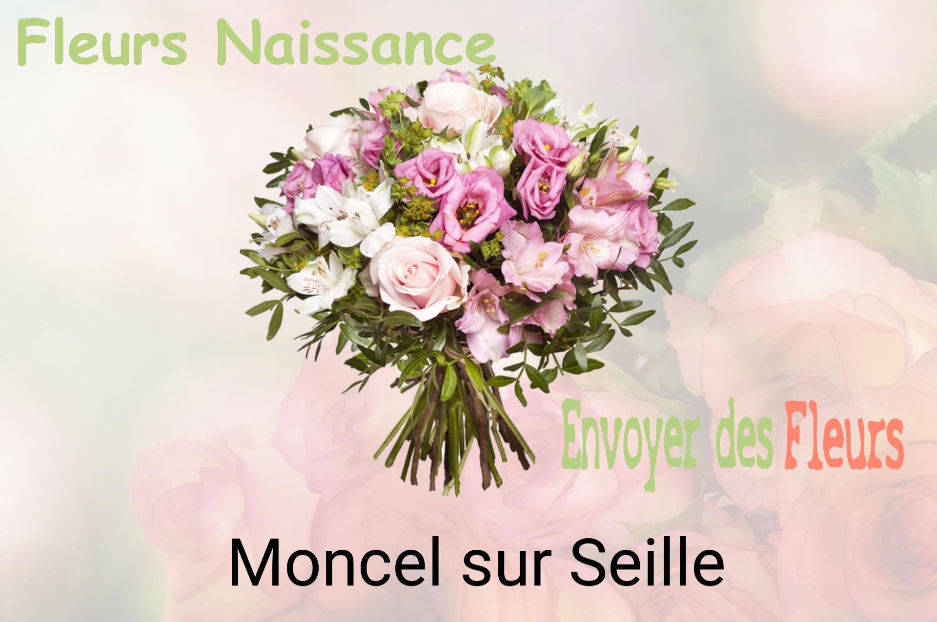 Bouquet de fleurs de naissance livré à Moncel-sur-Seille